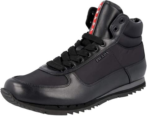 sneakers prada schuhe herren|high top Prada sneakers.